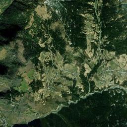Colle Santa Lucia High Resolution Satellite Map