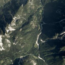 Kranjska Gora High Resolution Satellite Map