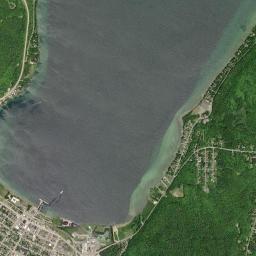 Munising High Resolution Satellite Map