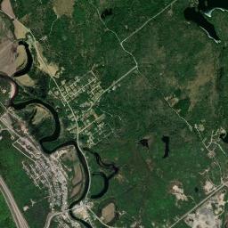 Rivière-Rouge High Resolution Satellite Map