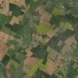 Cherveux High Resolution Satellite Map
