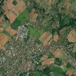 Exireuil High Resolution Satellite Map