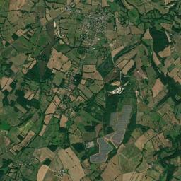 Chaillac High Resolution Satellite Map