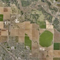 Toppenish High Resolution Satellite Map