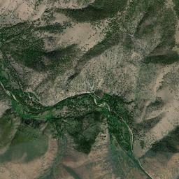 Aerial view of Rock Creek