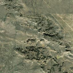 Golden Valley County High Resolution Satellite Map