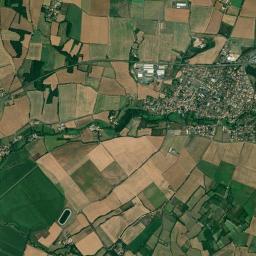 Pamproux High Resolution Satellite Map