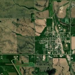 Edgeley, ND locator map