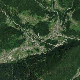 Pie' Falcade High Resolution Satellite Map