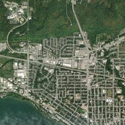 North Bay High Resolution Satellite Map