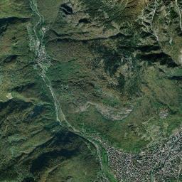 Chiavenna High Resolution Satellite Map