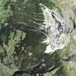 Region Bernina High Resolution Satellite Map