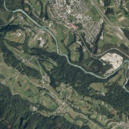 Radovljica High Resolution Satellite Map