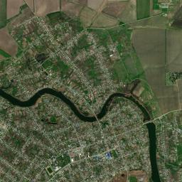 Krylovskaya High Resolution Satellite Map