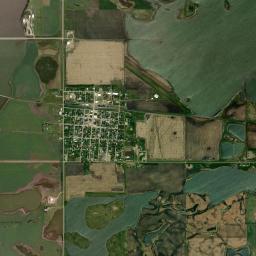 Kulm, ND locator map
