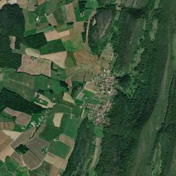 Cuisiat High Resolution Satellite Map