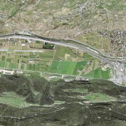 Baltschieder High Resolution Satellite Map