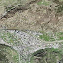 Visp High Resolution Satellite Map