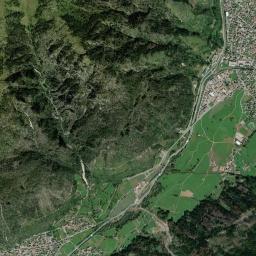 Predazzo High Resolution Satellite Map