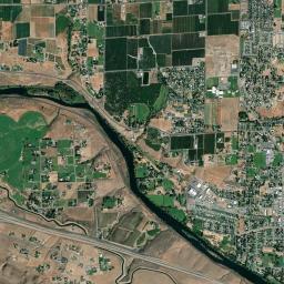 Benton City High Resolution Satellite Map