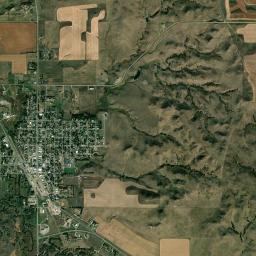 Emmons County High Resolution Satellite Map