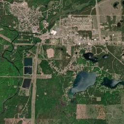 Gwinn High Resolution Satellite Map