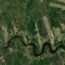 Shediac Bridge-Shediac River High Resolution Satellite Map