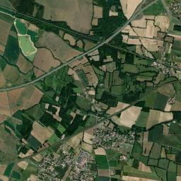 Grièges High Resolution Satellite Map