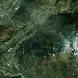 La Valle Agordina High Resolution Satellite Map