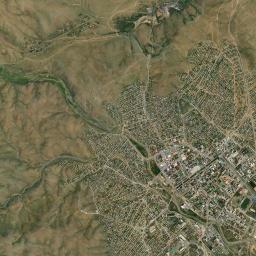 Arvayheer High Resolution Satellite Map