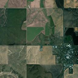 Nezperce High Resolution Satellite Map