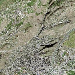 Sitten High Resolution Satellite Map