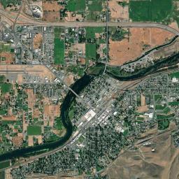 Prosser High Resolution Satellite Map