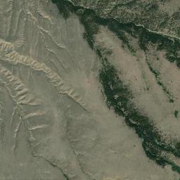 Aerial view of Dry Cottonwood Creek