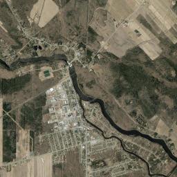 Daveluyville High Resolution Satellite Map