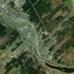 Beauceville High Resolution Satellite Map