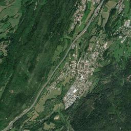 Martignat High Resolution Satellite Map