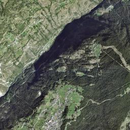 Grächen High Resolution Satellite Map