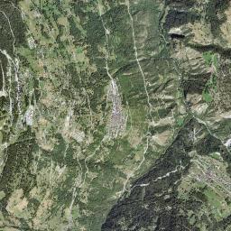 Hérens District High Resolution Satellite Map