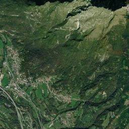 Soccher-Paiane-Casan-Arsie High Resolution Satellite Map