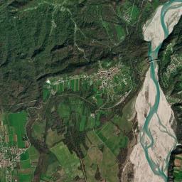 Pinzano al Tagliamento High Resolution Satellite Map