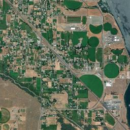 Finley High Resolution Satellite Map