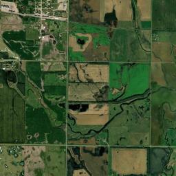 Ellendale, ND locator map