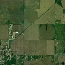 Oakes, ND locator map