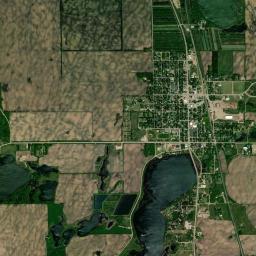 Parkers Prairie High Resolution Satellite Map