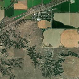 Hysham, MT locator map