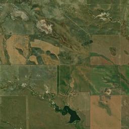 Bowman County High Resolution Satellite Map