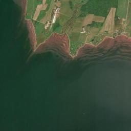 Aerial view of Gallas Point
