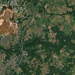 Bessines-sur-Gartempe High Resolution Satellite Map