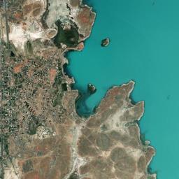 Saryshaghan High Resolution Satellite Map